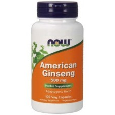 NOW Foods - American Ginseng 500 mg 100 caps Now foods